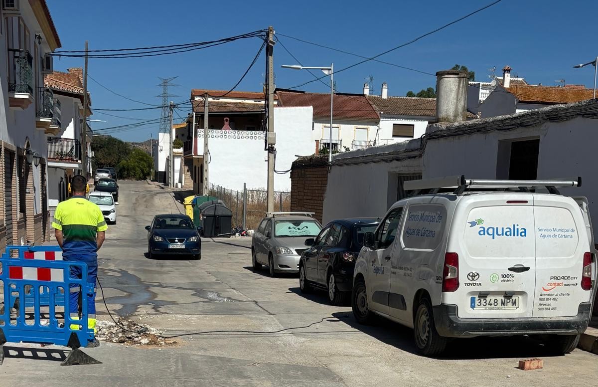 Trabajos de Aqualia en Cártama